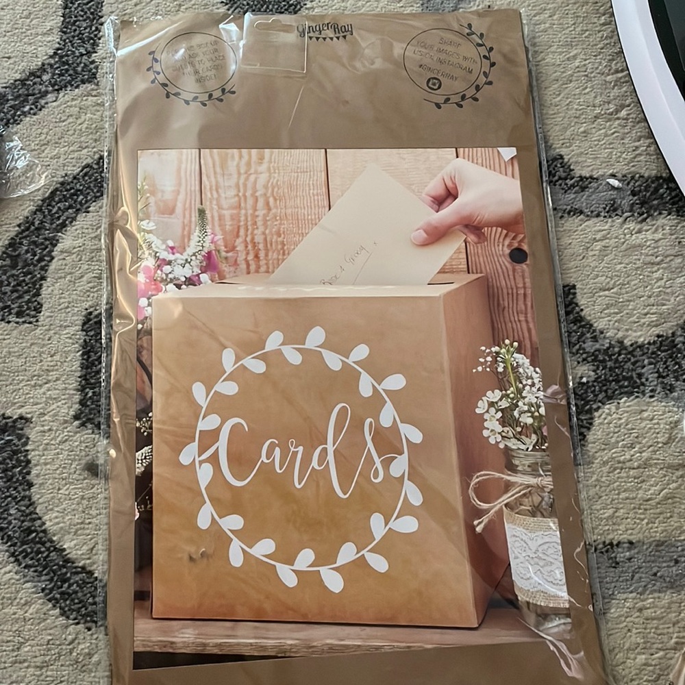 Card box unopened